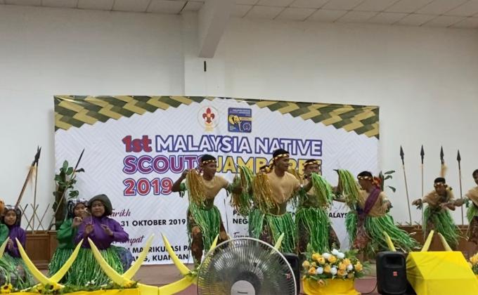 Johor Contingent : 1st Malaysia Native Scouts Jamboree