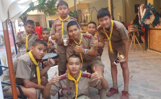 ลูกเสือพร้อมใจ เตรียมตัวเข้าค่าย