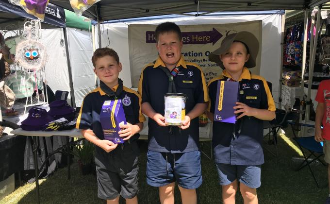 Northam Cub Scouts Red Six Messengers of Peace Project