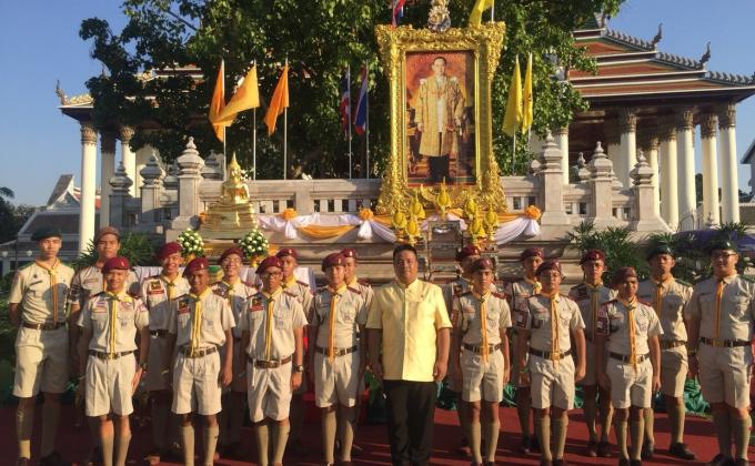 จิตอาสาช่วยงานวัดเทพศิรินทราวาส