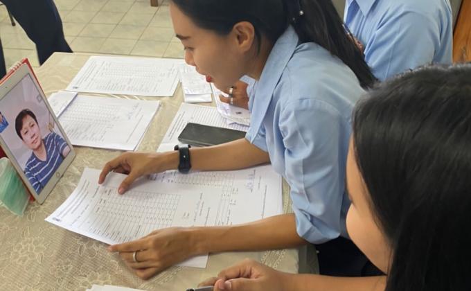 บำเพ็ญประโยชน์การแจ้งผลการสอบทางสื่อออนไลน์