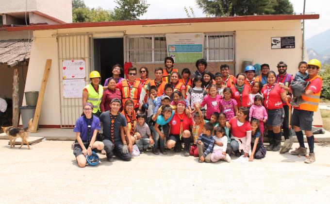 Scouts del Mundo México: Voluntariado en Tetela del Volcán