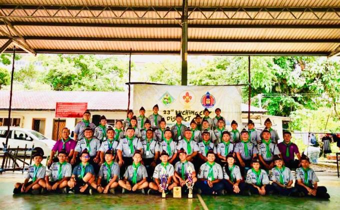 参与第23届古晋区大露营