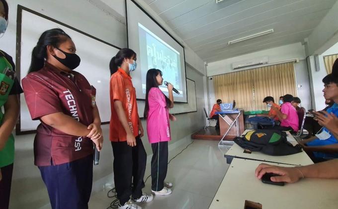 ให้ความรู้น้องๆเกี่ยวกับการทำวิดิโอสื่อประชาสัมพันธ์