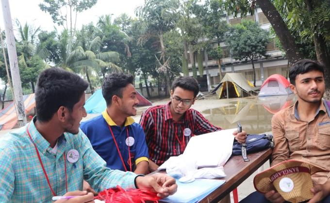 Service in a 3 day camp