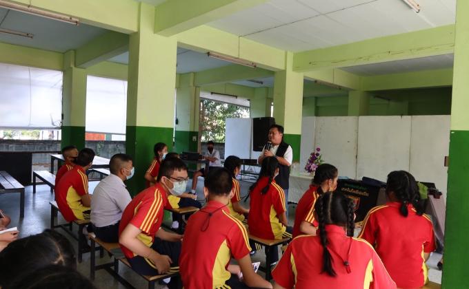 กิจกรรมงานแนะแนวประชาสัมพันธ์การศึกษาต่อในระดับอาชีวศึกษา