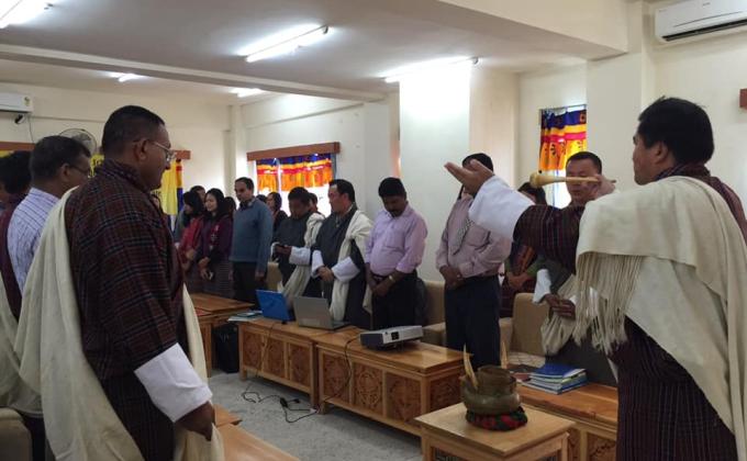 Retreat and planning for academic year 2019.