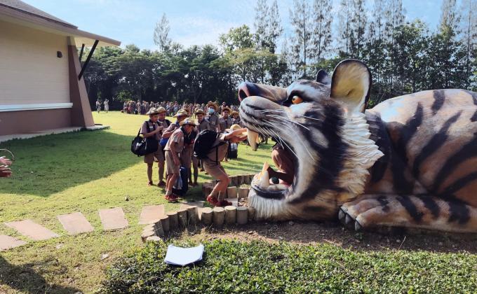 ค่ายลูกเสือ และ ยุวกาชาด อนุบาลราชบุรี