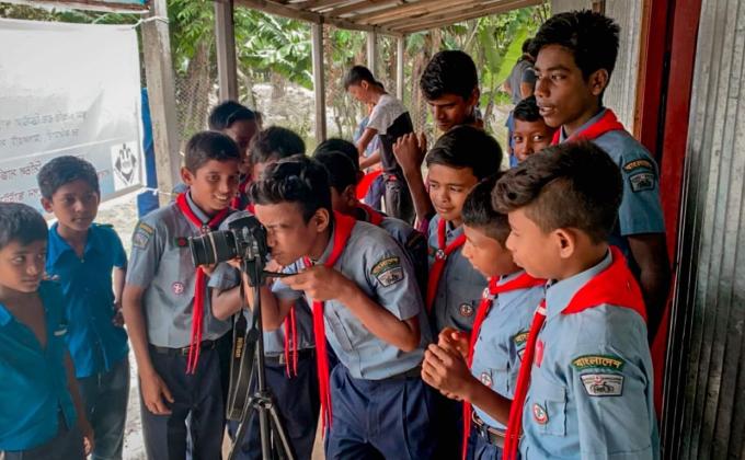 The eyes from the heart.