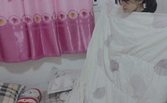 พับผ้าห่ม