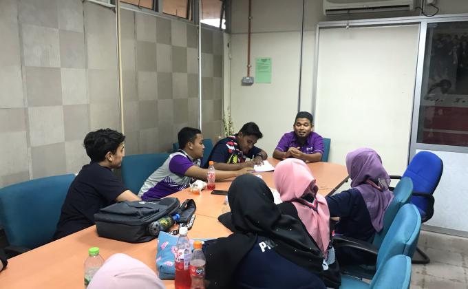 Meeting Pertama untuk projek SWA