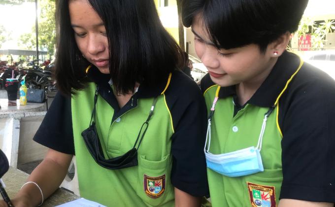 จิตอาสาสอนงานเพื้อน