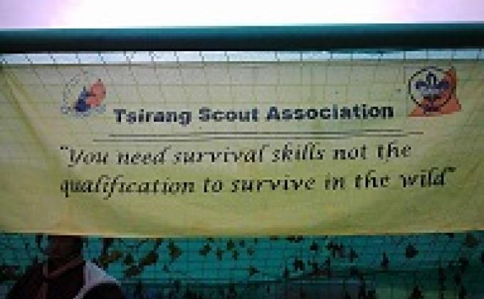 111th National Day in Tsirang by Scouts