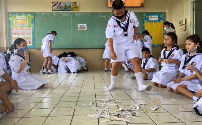 จิตอาสาจัดกิจกรรมสร้างความสามัคคี