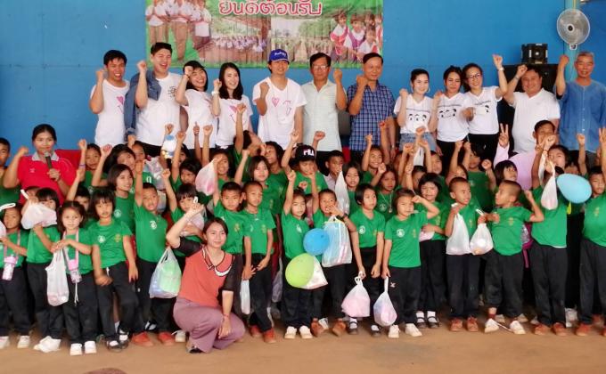 กิจกรรมแบ่งปั่นน้ำใจ