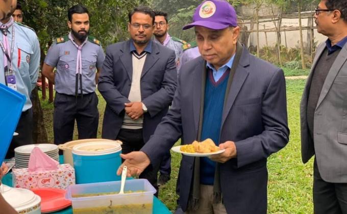 Birthday Celebra of President of Bangladesh Scouts