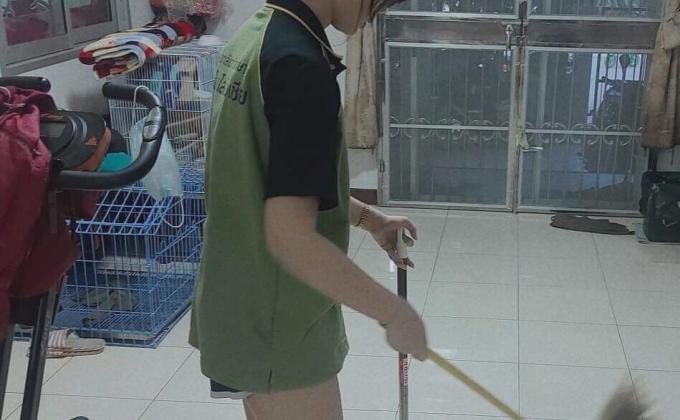 ทำความสะอาดบ้าน