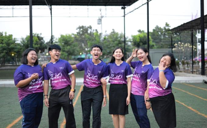 ประชาสัมพันธ์โครงการวิ่งเพื่อนสันติภาพ