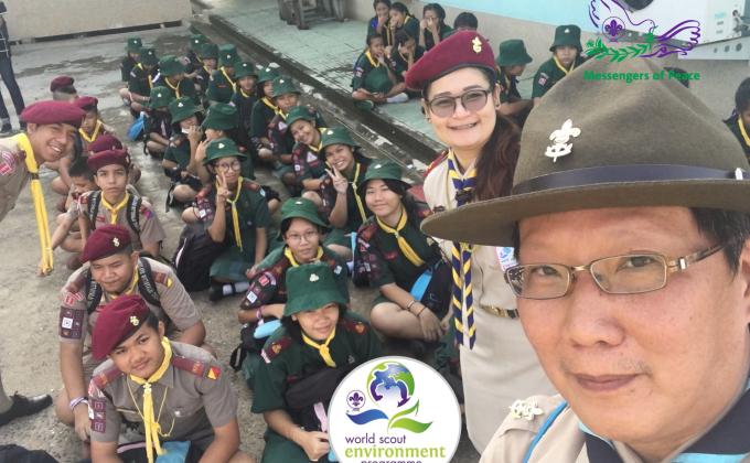 ปลูกป่าชายเลนเนื่องในวันสันติภาพสากล Peace day