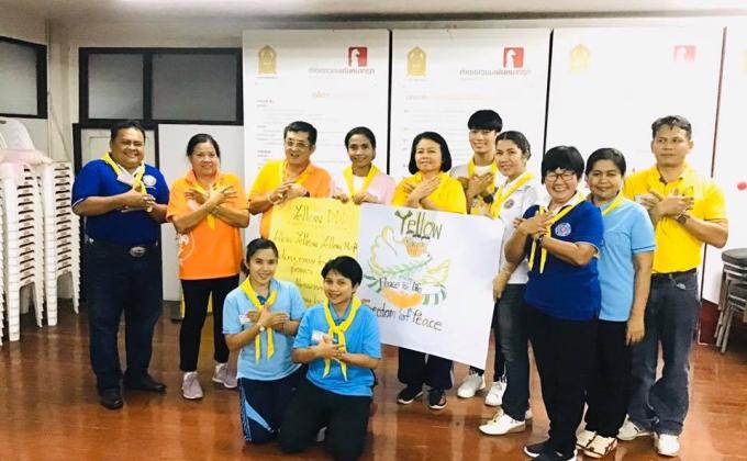 การอบรมโครงการ messengers of peace รุ่นที่ 4 ณ ค่าย ผิน-แจ่ม วิชาสอน