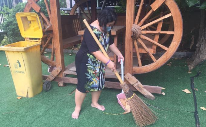 เก็บทำความสะอาด