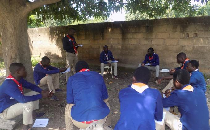 Renforcement de l'employabilité des jeunes au Burkina Faso :  61 conseillers scouts en entrepreneuriat formés