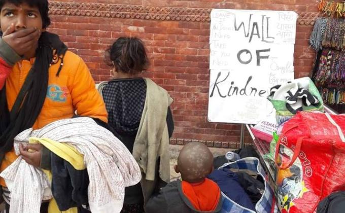 Wall Of Kindness Nepal