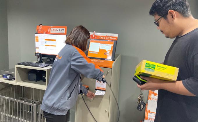 ให้ความรู้เกี่ยวกับการฝากส่งพัสดุ