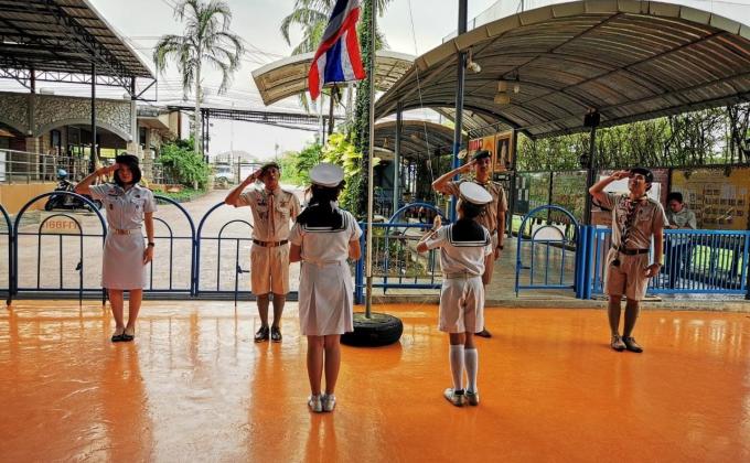 เปิดกองลูกเสือสามัญ เทอม 2 ประจำปี 2562