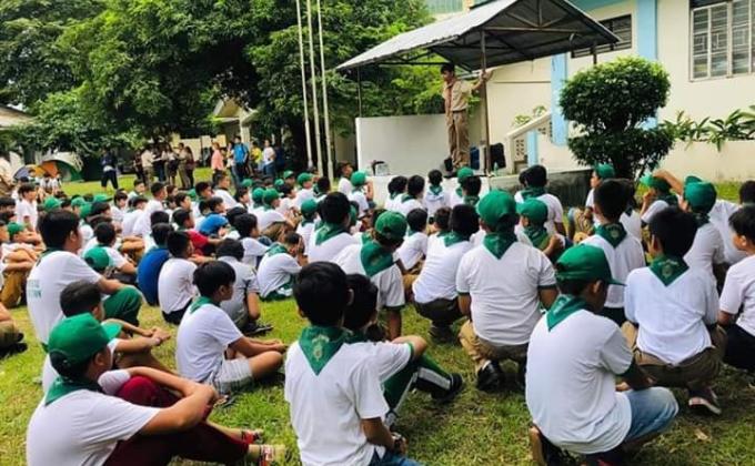 We assist boys scouts of the Philippines 