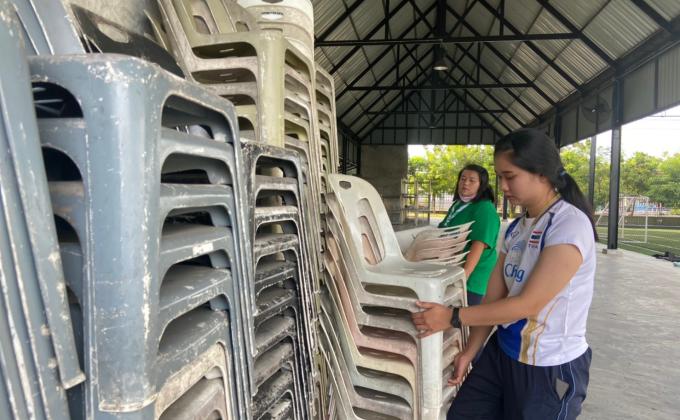 ทำความสะอาดจัดระเบียบ