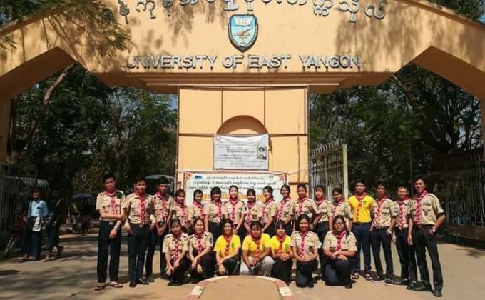 Volunteering at Nursing Home in Thanlyin Thabarwa-Tayar-Yeikthar(4/2019)
