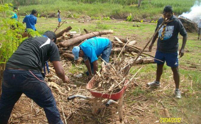 Assisting families affected by flood