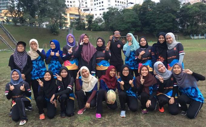 Perlawanan Persahabatan Rugby Touch IPG KBA dan UniRazak