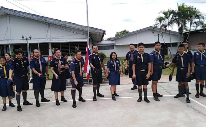อบรมวิชาพิเศษลูกเสืออากาศ