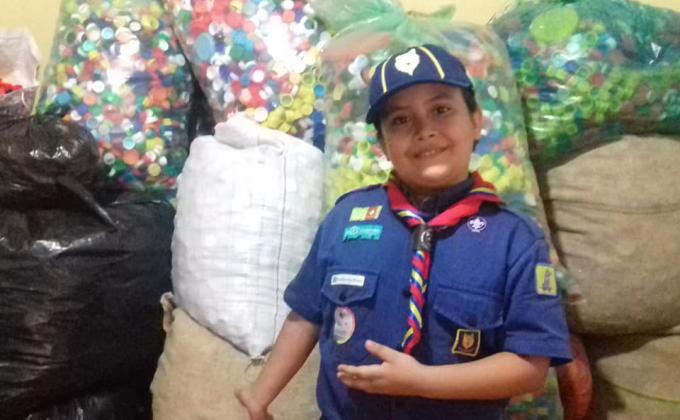 Tampinhas de Plástico geram cuidados e carinho.