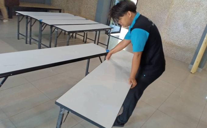 จิตอาสา จัดห้องประชุม 1