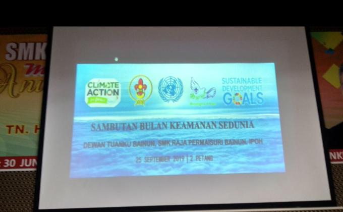 BENGKEL MESSENGER OF PEACE (MoP) PPM DAERAH KINTA UTARA SEMPENA BULAN /HARI KEAMANAN SEDUNIA 2019 : CLIMATE ACTION FOR PEACE