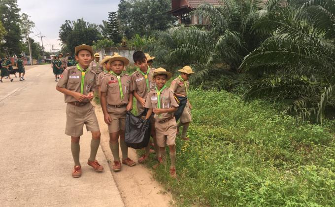 ลูกเสือจิตอาสาพัฒนาโรงเรียนและชุมชน