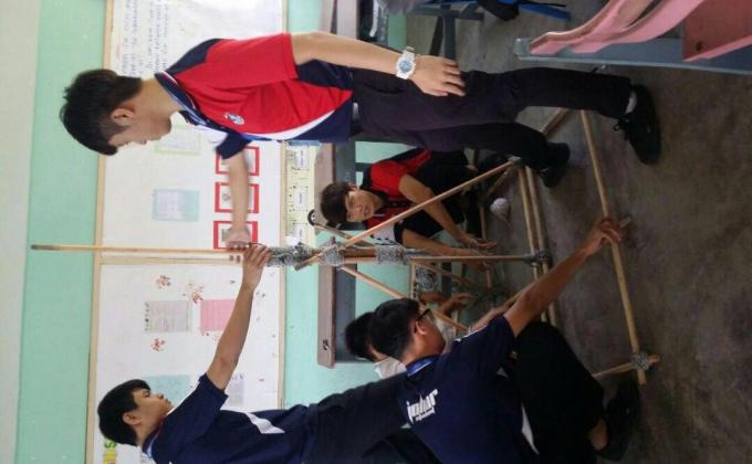Penghasilan tiang bendera pengakap