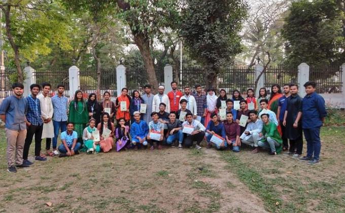 Distribute 2nd Community Based Scout Camp, Sabrang, Takenaf, Cox’s Bazar and  Group Camp Certificates