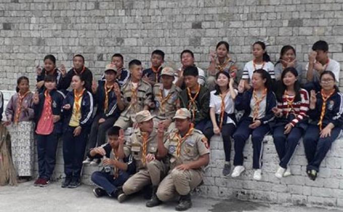 Cleaning a Chorten's Compound