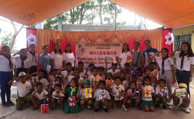 School Supplies Donation at Sta. Fe O-It Elementary School, San Marcelino Zambales