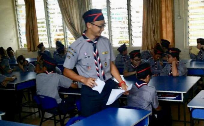 Teached The Students about Scouting.