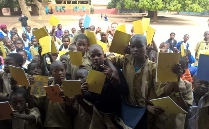 Help the school children, with school materials and change their life