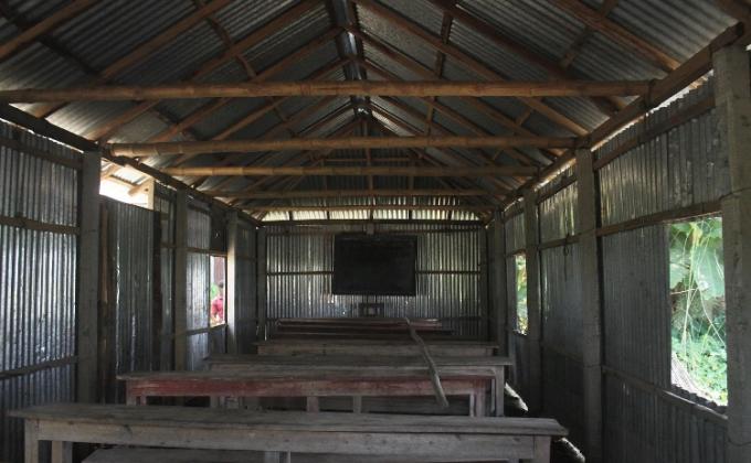 Sebabratee help to build a school on kasherchar,kurigram,Bangladesh 