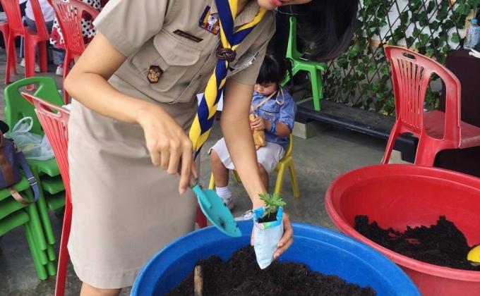 ปลูกต้นไม้เนื่องในวันสันติภาพ ประเทศไทย 2562