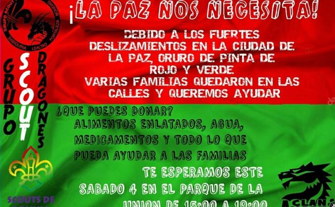 Una mano por La Paz