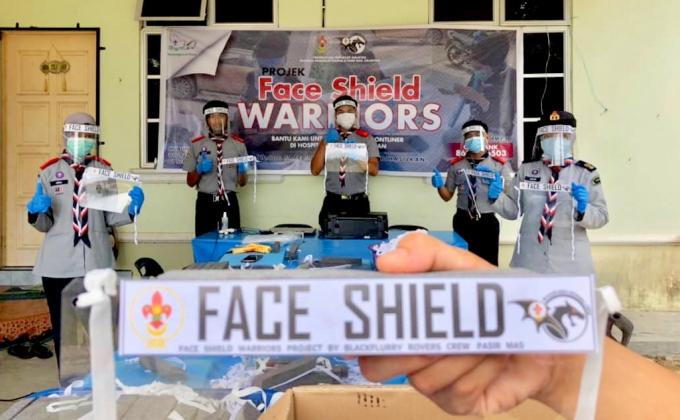Perisai Muka Buat Hero