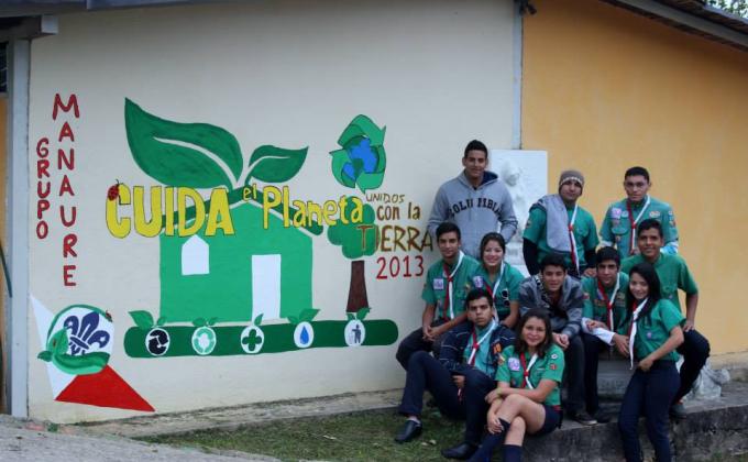 ecological mural / Mural Ecologico